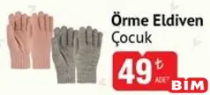 ÇOCUK ÖRME ELDİVEN fiyat ve kampanya bilgisi